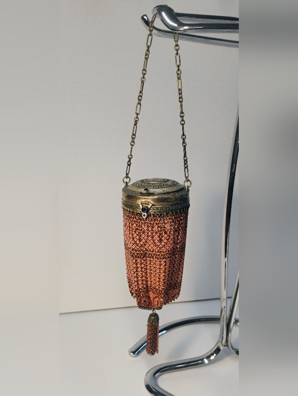 Victorian Mesh Evening Bag